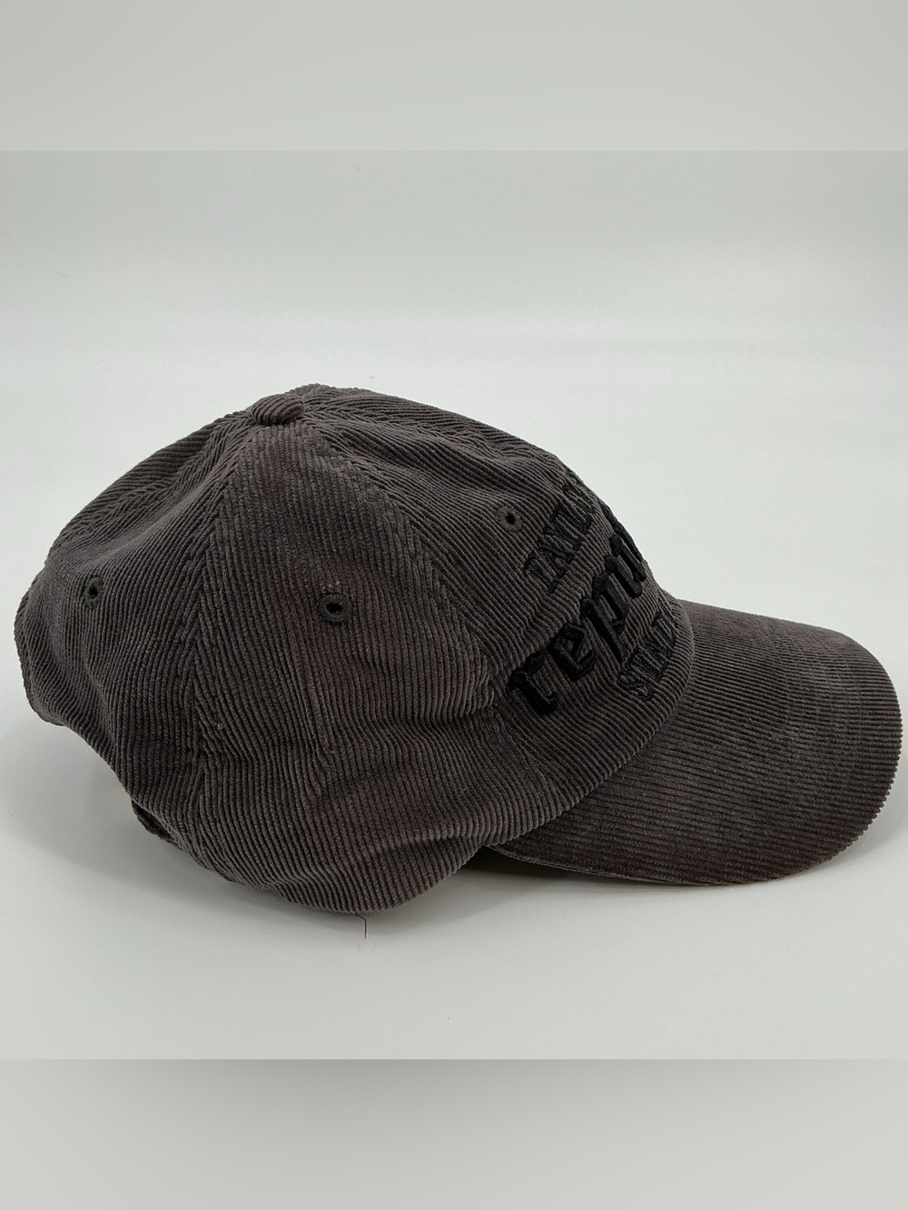 Taylor Swift 2018 Reputation Stadium Tour Corduroy Baseball Cap - Charcoal - Picture 2 of 6